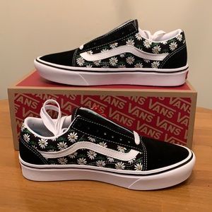 scribble flower comfycush old skool shoes